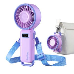 Ventilateur pliable rechargeable Diveblues <span class=keywords><strong>Fanzy</strong></span> Fan à batterie lithium, super puissant, turbo jet, portable - Product Image 1