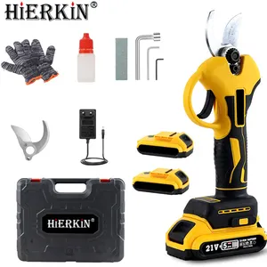 HEK-P015 21V brushless 2.0AH trimmers tools set box portable electric generator electric scissors garden accessories