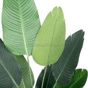 Nouveautés : Arbre bananier artificiel et plante oiseau de <span class=keywords><strong>paradis</strong></span> en plastique pour aménagement paysager décoratif - Product Image 2