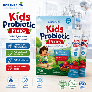 Poudre de probiotiques pour bébés OEM avec <span class=keywords><strong>Lactobacillus</strong></span> Rhamnosus <span class=keywords><strong>GG</strong></span> & BB-12 pour la santé digestive et le soutien immunitaire - Product Image 1