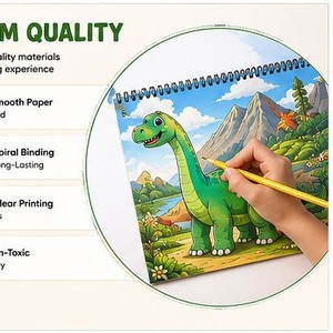Libro da disegno <span class=keywords><strong>per</strong></span> <span class=keywords><strong>bambini</strong></span> da 2 a 6 <span class=keywords><strong>anni</strong></span> - Carta da disegno <span class=keywords><strong>per</strong></span> l'apprendimento all'asilo - Product Image 1