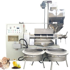 Commercial <b>Oil</b> Press <b>Machine</b> Stainless Steel Automatic Peanut <b>Oil</b> Extraction Equipment Full Set - Product Image 1