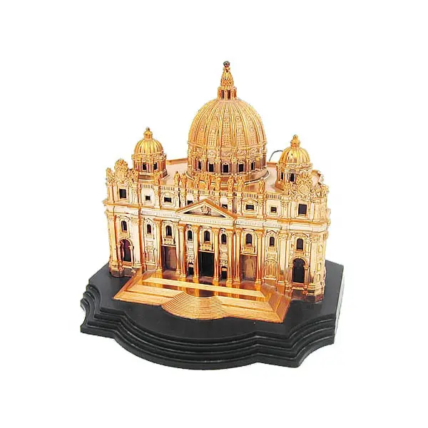 Metal Travel Souvenir 3d Miniature Model Building
