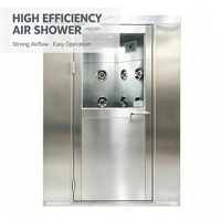 Douche à air à faible bruit, prix usine, norme GMP, en acier inoxydable, avec fenêtre d'observation