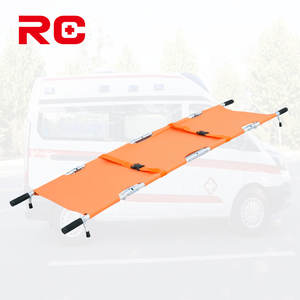 Camilla plegable de emergencia médica para hospitales Camilla plegable de aluminio con certificaciones <span class=keywords><strong>CE</strong></span> - Product Image 3