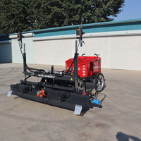 Nouvelle machine de nivellement automatique au laser pour béton HWAON avec moteur 690 24HP, 4 roues, haute efficacité pour le pavage des sols