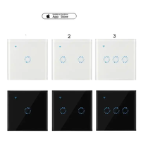 TL EUW01 EU WiFi 1 Gang 1 Way Wall Switch 1 Gang Tuya Smart Life App Remote Control 4 Warna Tersedia