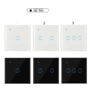 Interruptor de Pared Inteligente WiFi TL EUW01 EU de 1 Canal y 1 Vía, Control Remoto por Aplicación Tuya Smart Life, Disponible en 4 Colores - Product Image 3