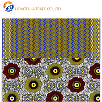 Kain Organza Anti Pil 100% Katun, Motif Ankara Nasional Afrika untuk Anak Laki-laki