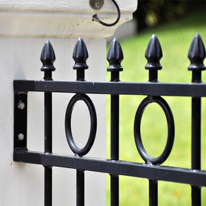 Pannelli di recinzione per piscina in alluminio di sicurezza pannelli decorativi prefabbricati in ferro da giardino pannelli metallici scorrevoli in acciaio per portoni carrabili - Product Image 3