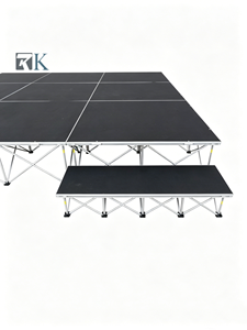 <b>Stage</b> <b>Platform</b> system Aluminum <b>Stage</b> Aluminum Support Mobile <b>Stage</b> for Wedding Performance Exhibition Music Events - Product Image 2