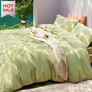 Custom Comfortable Bed Sheet Full Size Ultra Soft Anti-Bacteria Queen Size Luxury Bed Sheets