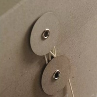 Boîte cadeau pliante en papier spécial sur mesure avec fermeture à bouton et logo en relief pour l'emballage de bougies, de thé, de café et de parfums