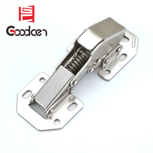 Muebles americanos de 3/4 pulgadas, fácil instalación, <span class=keywords><strong>bisagras</strong></span> de rana de cierre suave hidráulico normal para armarios - Product Image 5