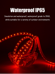 Tira de Luces LED RGB de 110V, 100M, Sin Caída de Voltaje, IP65, Silicona Impermeable, Flexible, Cortable, Sin Controlador, para Exteriores y Edificios - Product Image 2