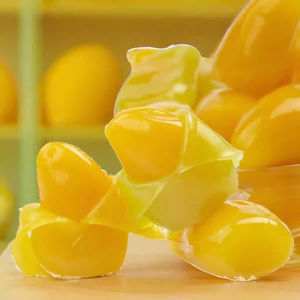 Nouveauté Bonbons au jus KOZED Bonbons mous pelés 3D Bonbons aux fruits pelés Bonbons en boîte Snacks exotiques - Product Image 5