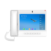 Téléphone VoIP à écran tactile de 10,1 pouces, système Android, téléphone IP vidéo