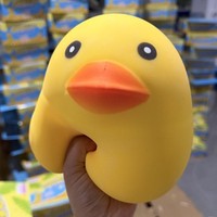 Bestseller transfrontalier : Canard anti-stress en caoutchouc de grande taille, jouet de décompression souple et créatif, unisexe, 14