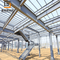 Taller de Estructura Metálica Prefabricada Versátil, Almacén Metálico, Ampliamente Utilizado para Fábricas, Parques y Zonas Industriales Independientes