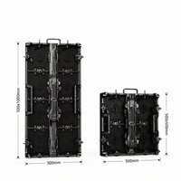 Pantalla LED de Alquiler para Interiores HiSeaVis 7680Hz Anti-Moir P2.6/P2.9/P3.9, Panel Flexible de Empalme Rápido, Instalación Sencilla, Garantía de 5 Años