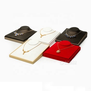 Vente en gros de portrait modèle de collier présentoir à bijoux pendentif étagère de comptoir accessoires vitrine affiche bijoux - Product Image 6