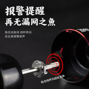 Carrete de pesca giratorio de metal para mano derecha, para pesca en estanques y lagos - Product Image 5