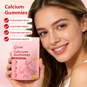 Gomitas de Calcio con Vitamina D3 para la Salud Ósea, Muscular y Dental en Adultos, Suplemento de Calcio OEM - Product Image 1