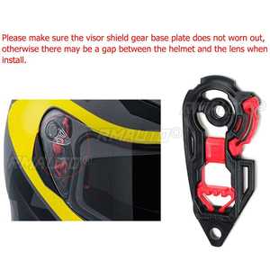 Visière de casque de moto anti-rayures, pare-vent, visière de casque intégral pour AGV K1 K3SV K5, visière pour lunettes - Product Image 5