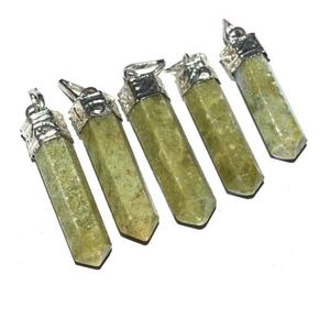 จี้แฟชั่นห้อยดินสอ vasonite สำหรับเครื่องประดับอัญมณี - Product Image 1