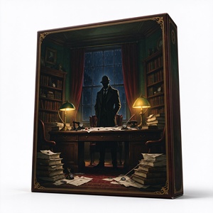 Midnight Case: Gioco di Carte per Gruppi con Misteri Detective, Indagini sul Luogo del Crimine e Risoluzione delle Enigmi 'Chi è il Colpevole?' - Product Image 1
