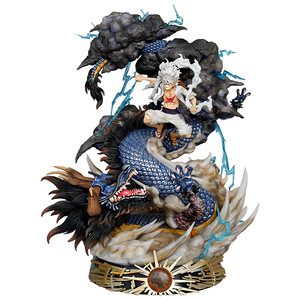 Haute qualité 57cm PVC Nika <span class=keywords><strong>Luffy</strong></span> figurine engrenage singe D <span class=keywords><strong>Luffy</strong></span> VS <span class=keywords><strong>Kaido</strong></span> Anime Collection Luminescent Statue jouets - Product Image 6
