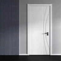 Portes en bois massif modernes pour la maison, portes intérieures en bois sur mesure pour des solutions intérieures complètes