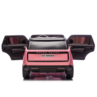 Voiture électrique rose Range Rover sous licence, 2 places, pour enfants, 24V, à batterie, jouet à conduire pour enfants