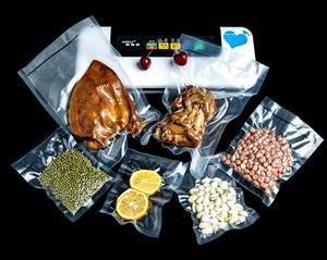 ถุงซีลสุญญากาศ HDPE แบบใสพิมพ์โลโก้ได้กำหนดเองเกรดอาหารรีไซเคิลได้ - Product Image 2