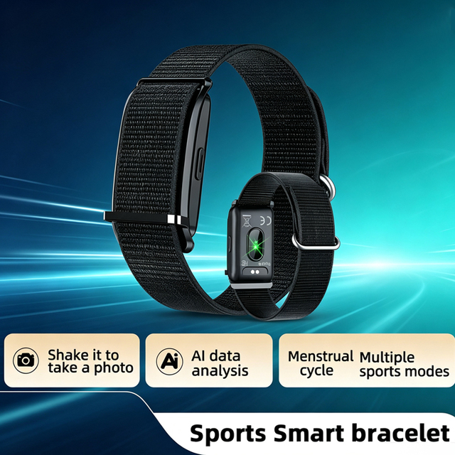 Multisports Smart Activity Tracker No Screen Lightweight Fitness Wristband Heart Rate Blood Oxygen Sleep Monitor Waterproof
