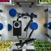 Tour hydroponique verticale à 7 niveaux avec pompe automatique, système de culture modulaire compact pour la culture de légumes à domicile ou à usage commercial