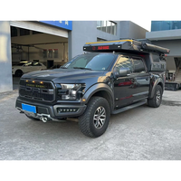 Nouvelle caravane de voyage en fibre de verre avec salle de bain intégrée, prix compétitif, meilleur camping-car pour pick-up