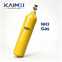 Ammoniac Anhydre de Qualité Électronique Semi-Standard 6.4 NH3 pour la Fabrication de Circuits Intégrés Avancés, Pureté Élevée 99,99994%, Fournisseur d'Ammoniac NH3 de Haute Pureté