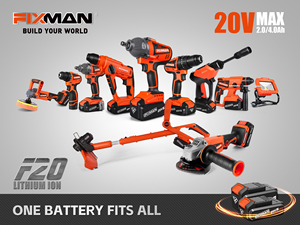 <span class=keywords><strong>Fixman</strong></span> 20มืออาชีพไร้สายแบบไม่มีแปรงถ่าน<span class=keywords><strong>เครื่องมือ</strong></span>อุตสาหกรรมที่ไม่มีแบตเตอรี่สว่านไฟฟ้า - Product Image 4