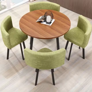 Set di tavolini da caffè per il tempo libero personalizzati e Set di 4 sedie - Product Image 5