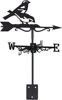 Meilleures ventes : Aiguille d'vent artisanale style européen antique, motif Aigle et Coq, ornement de toit de jardin pour la détermination de la direction du vent
