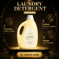 Lessive liquide OEM personnalisée jaune pâle en boucle gauche, lessive en poudre, capsules de lessive, produits de lavage, parfum et senteur