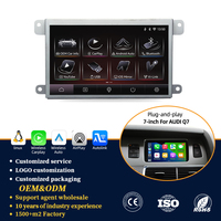 Sistema de Navegación GPS con Pantalla Táctil de 7 Pulgadas para Montaje en el Tablero, Compatible con Linux, CarPlay y Android Auto, para Audi A6 2005-2014, Inicio Rápido en 5 Segundos