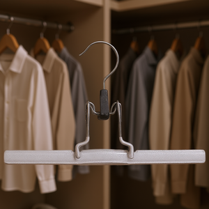 Mawa Clamp Trouser Hanger Mawamat Metal 26Cm Silver Pack Of 5 - Product Image 3