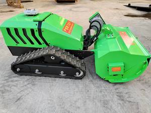 เครื่องตัดหญ้าอุตสาหกรรมแบบไร้สายสำหรับทุกสภาพพื้นผิว ใช้แบตเตอรี่ 48V กำลังไฟ 3000W พร้อมรีโมทคอนโทรลกันลื่น ปรับความสูงในการตัดได้ - Product Image 4