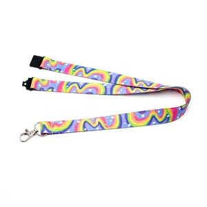 2024 Trending Products No Minimum Order Promotional Lanyards With Logo Custom High Quality