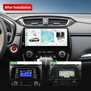 Youducar Radio de Coche Android de 10.33 Pulgadas con Reproductor de DVD y Navegación para <span class=keywords><strong>Honda</strong></span> CR-V / <span class=keywords><strong>CRV</strong></span> / Breeze RW1-RW6 2017-2022, Apple CarPlay - Product Image 4