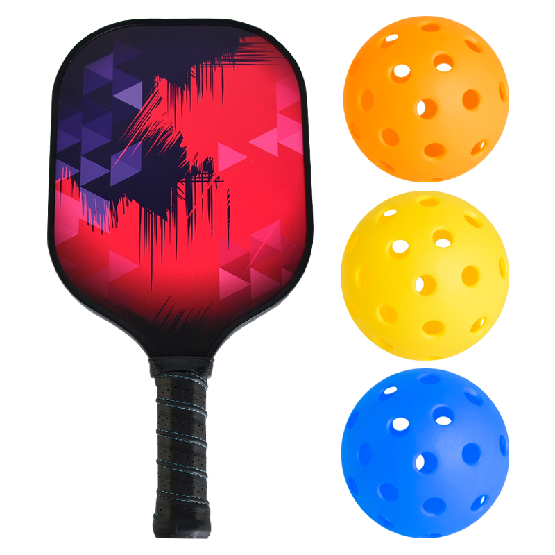 Durable Outdoor Pickleball Balls 40 Holes Training Pickleball Accessories 74mm Standard Pickle Balls