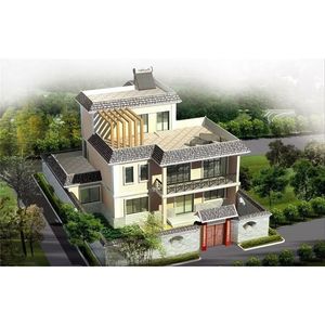 Casa Rural de Estilo Chino con Estructura de Acero Ligero, Decorada y Lista para Habitar - Product Image 2