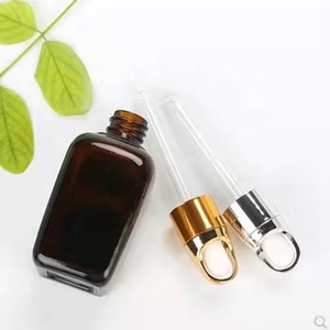 Tan foncé carré huile essentielle vaporisateur pressé bouteille chèvrefeuille compte-gouttes voyage portable distributeur bouteille de parfum - Product Image 3